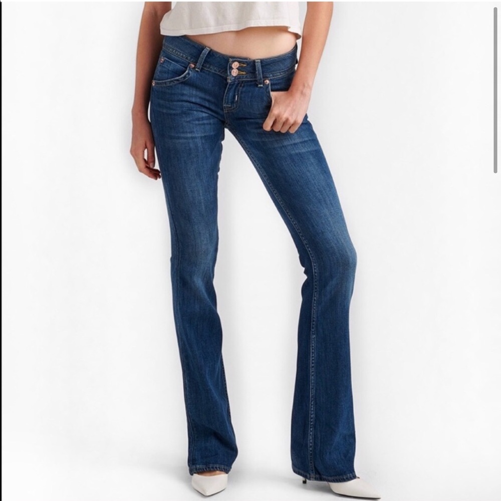 Hudson Signature Midrise Bootcut Jeans